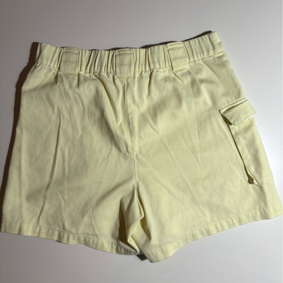 TNA Light Yellow Cargo Shorts - Picture 3 of 3
